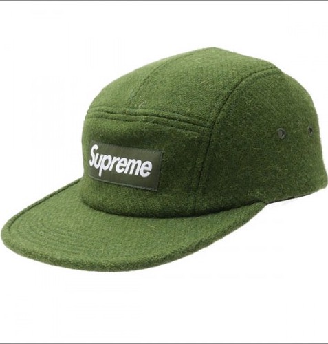 Supreme Featherweight Wool Camp Cap Green - FW16 - US