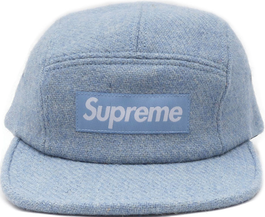 Supreme Featherweight Wool Camp Cap Light Blue - FW16 - US