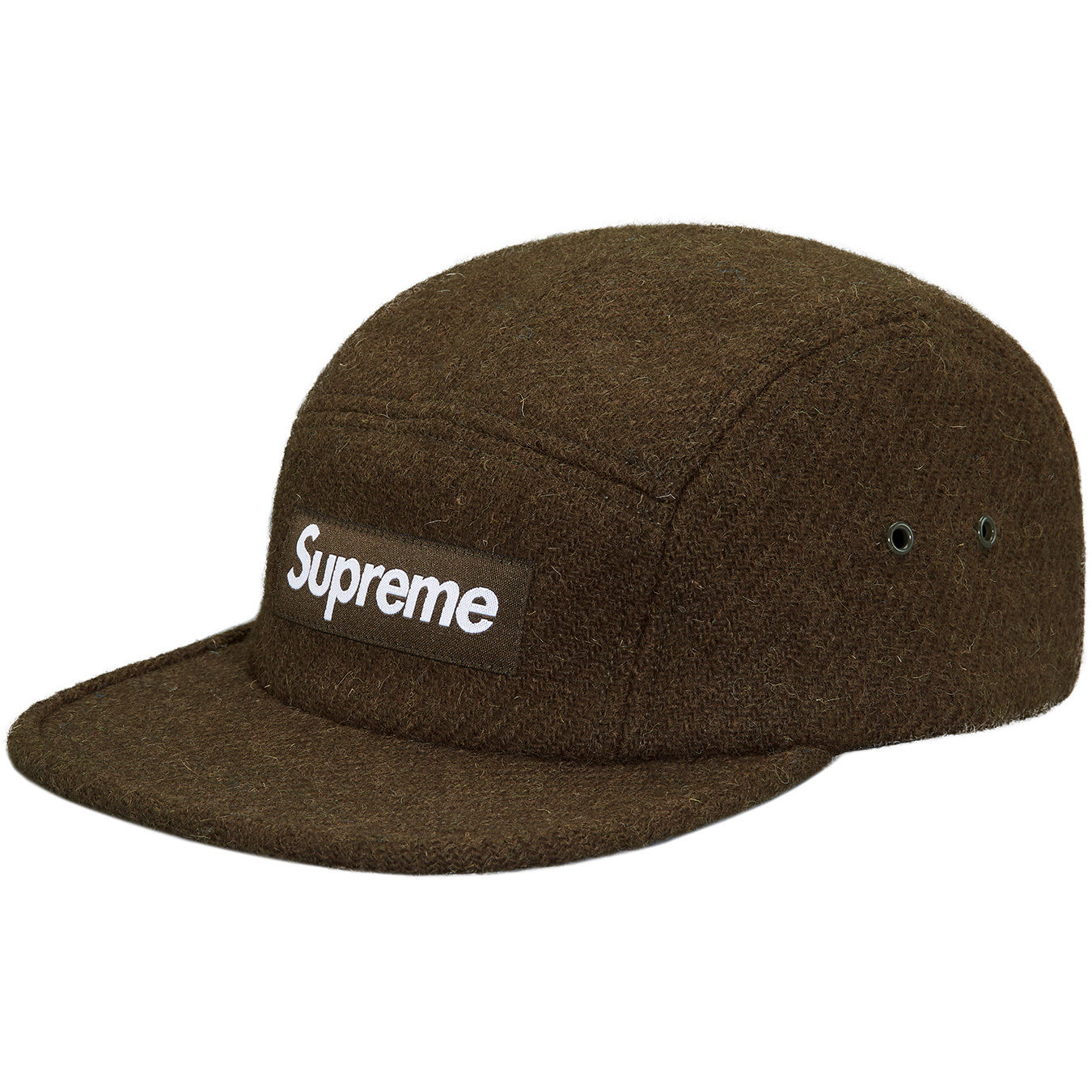 Supreme Featherweight Wool Camp Cap Brown - FW16 - US