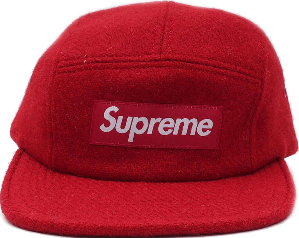 Supreme Featherweight Wool Camp Cap Red - FW16 - US