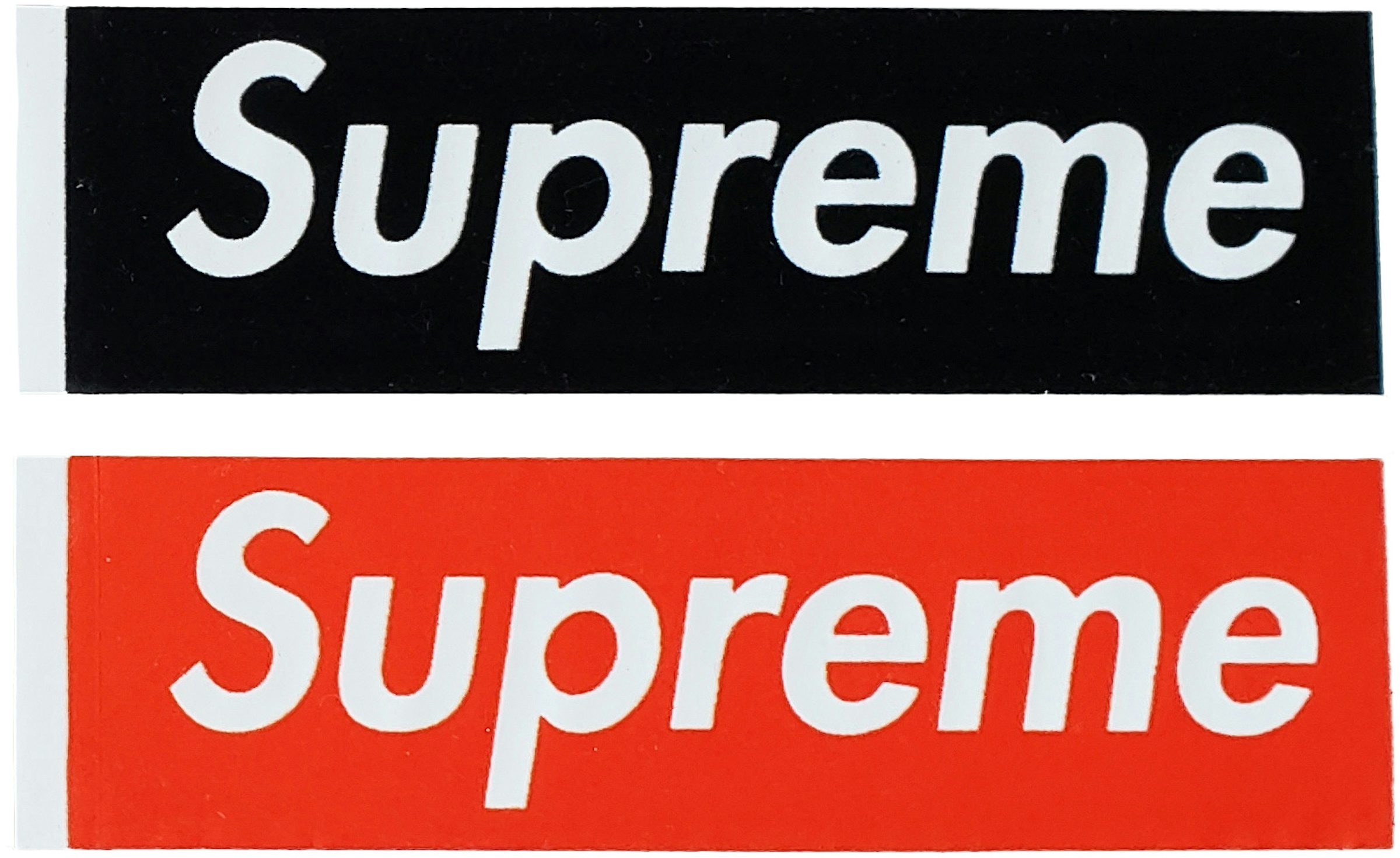 Supreme Pixelated Box Logo Stickers, 2000