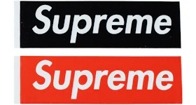 Supreme Felt Box Logo Sticker Set