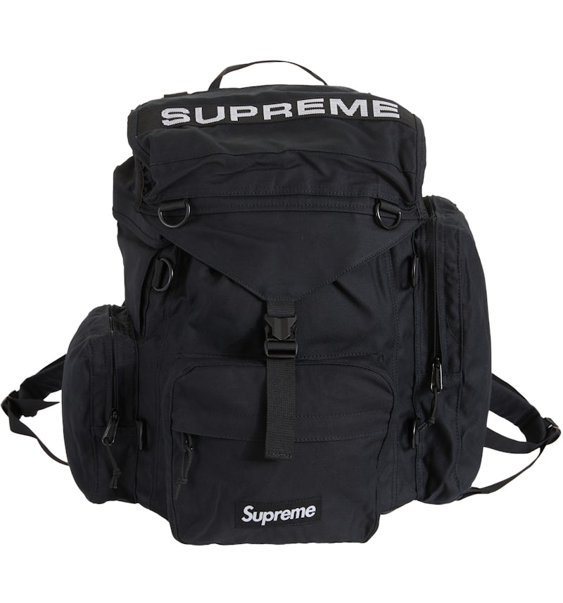 Supreme Field Backpack Black SS23 US