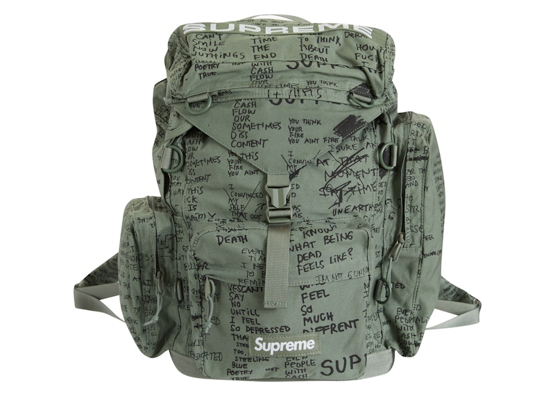 Supreme Field Backpack Olive Gonz