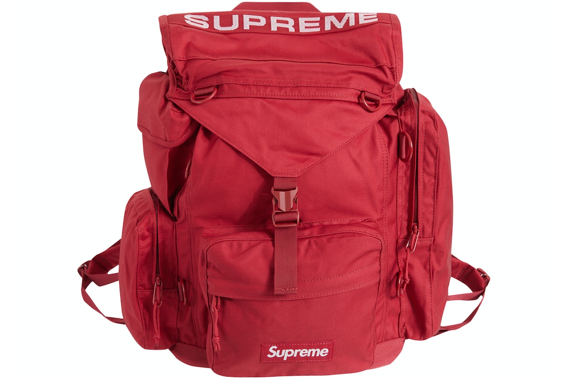 Pre-owned Supreme Field Backpack Red