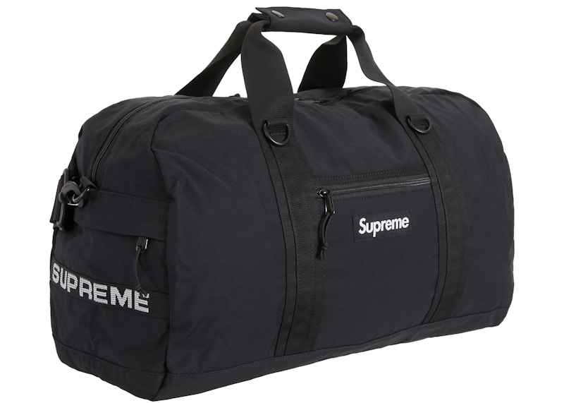 Supreme Field Duffle Bag Black - SS23 - US