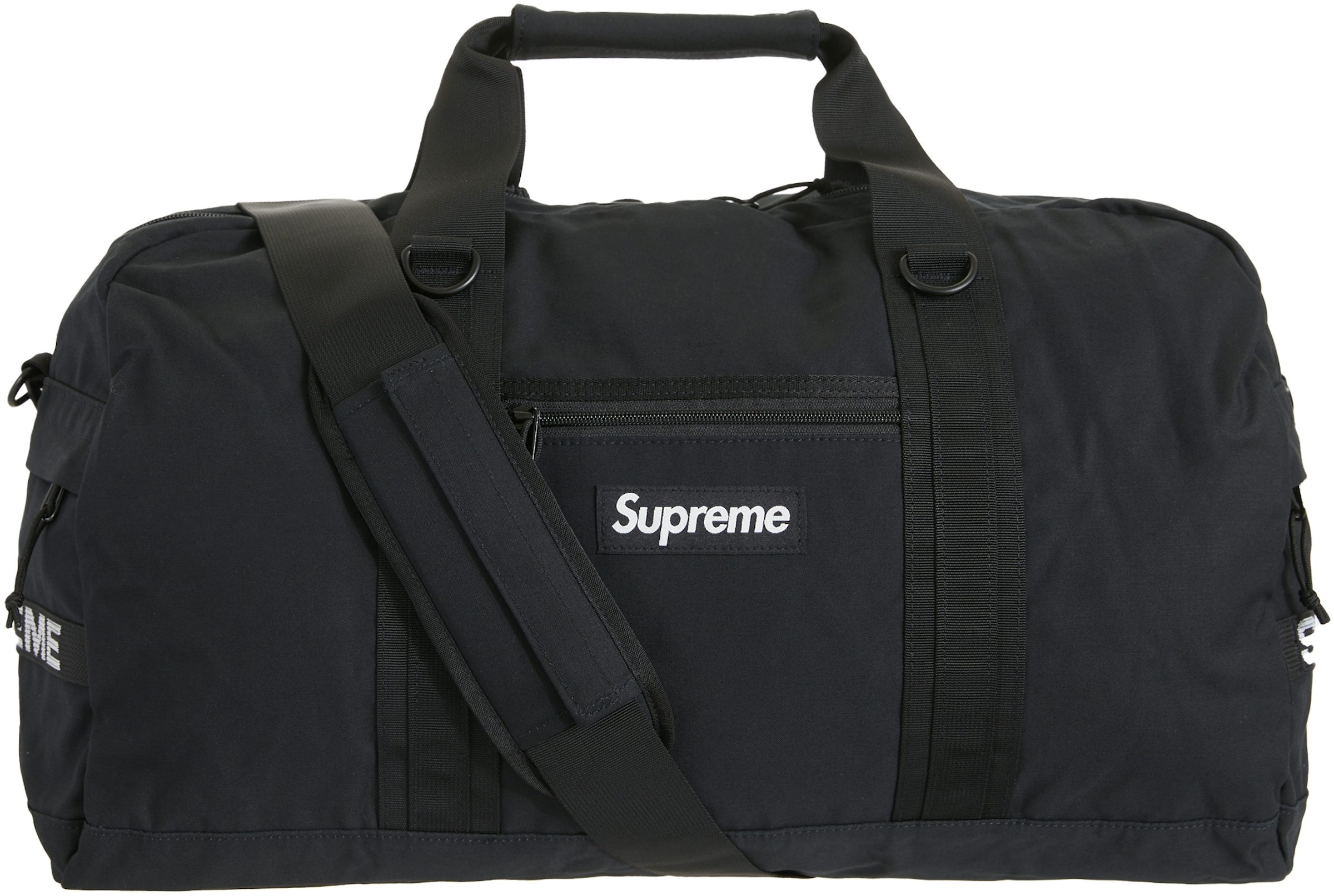 Supreme Field Duffle Bag Black - SS23 - US