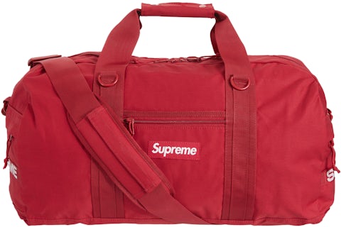 Supreme Field Duffle Bag Red SS23 US