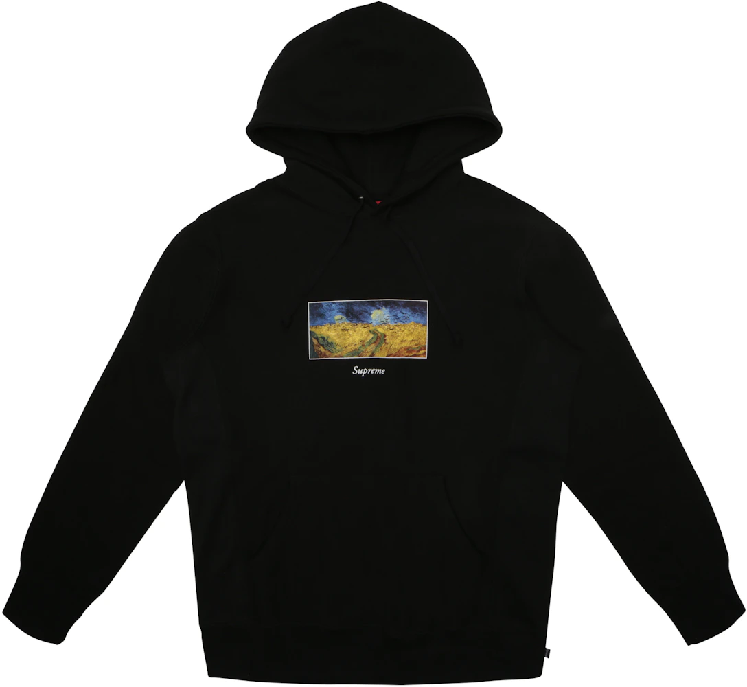 Supreme Field Hooded Sweatshirt Black Men's - SS17 - US