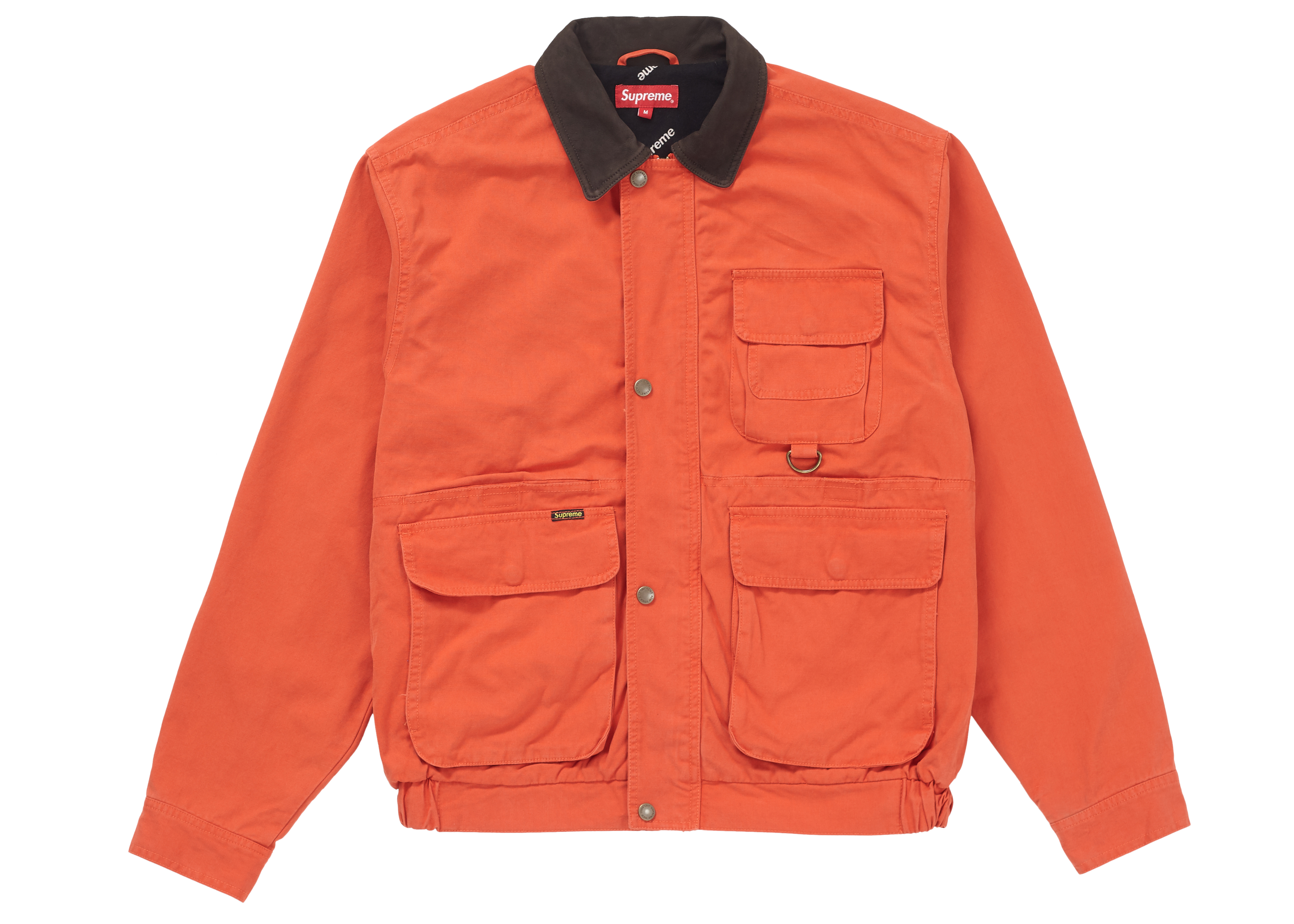 Supreme Field Jacket Orange Medium