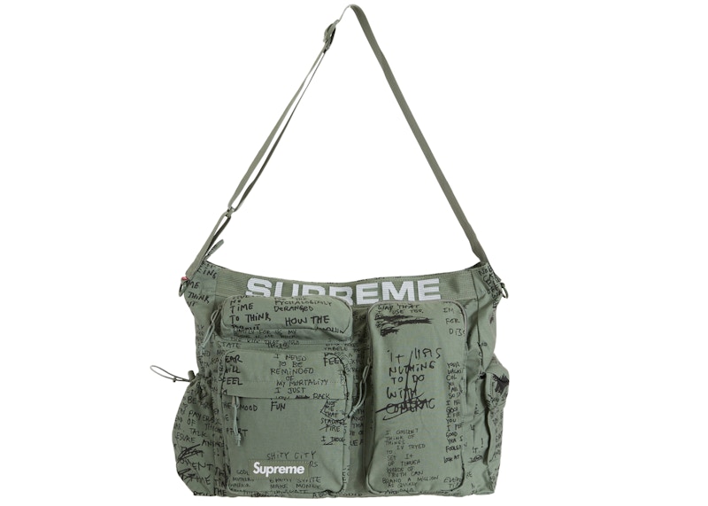 Supreme Field Messenger Bag Olive Gonz-