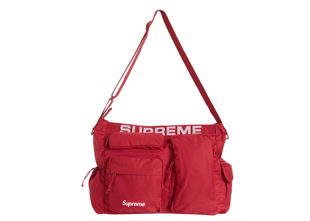 Pre-owned Supreme Field Messenger Bag Red