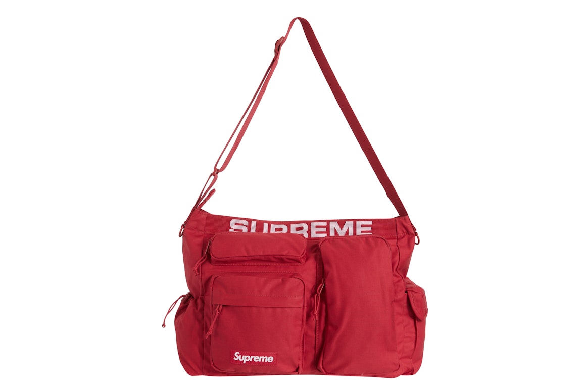 Pre-owned Supreme Field Messenger Bag Red