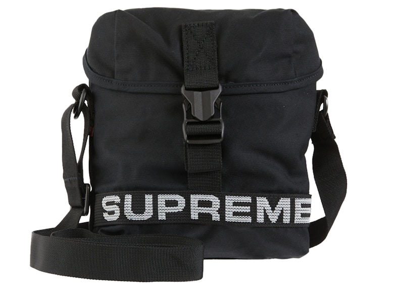 Supreme Puffer Side Bag Black - FW22 - US