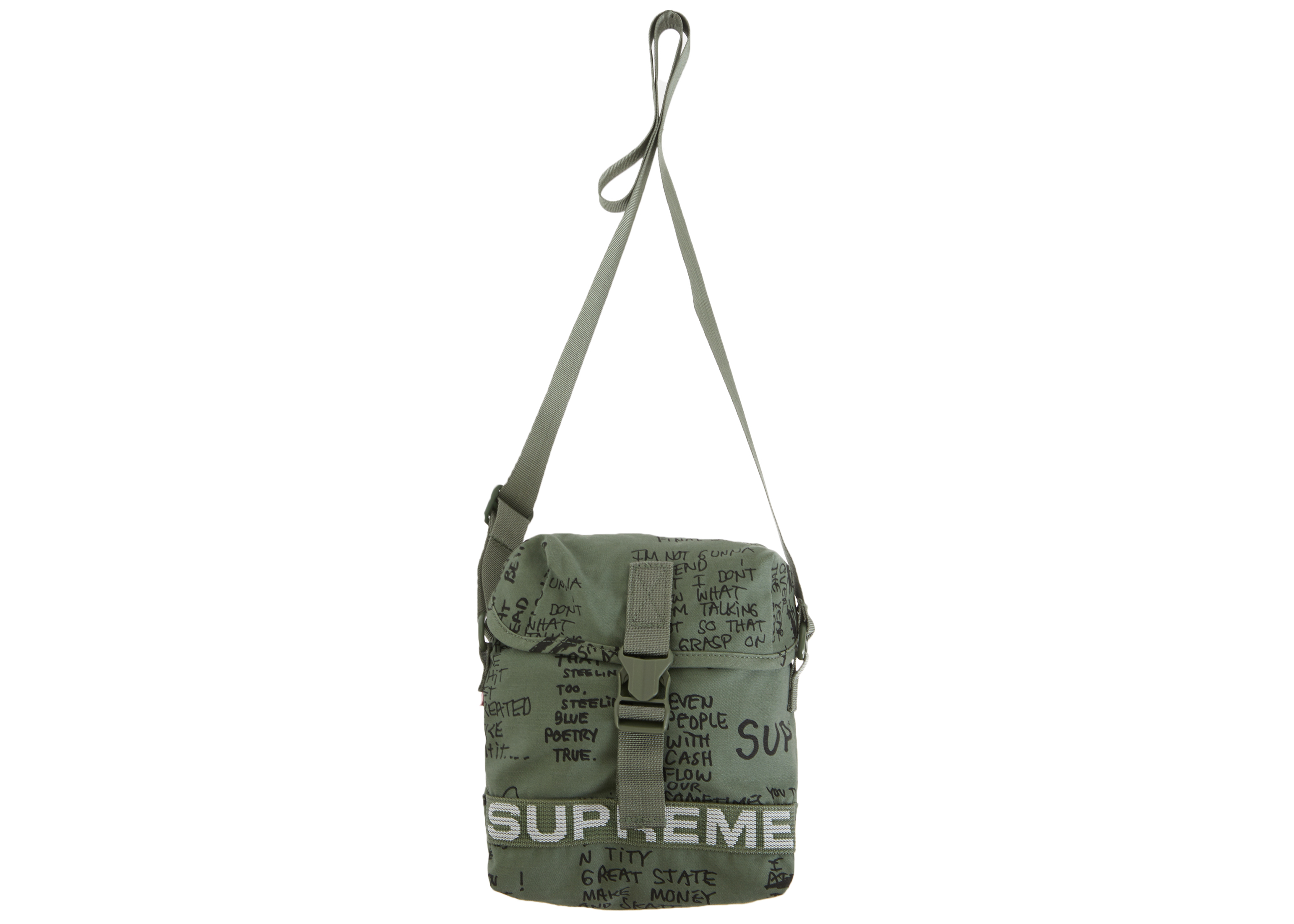 Supreme Field Side Bag Olive Gonz - SS23 - US