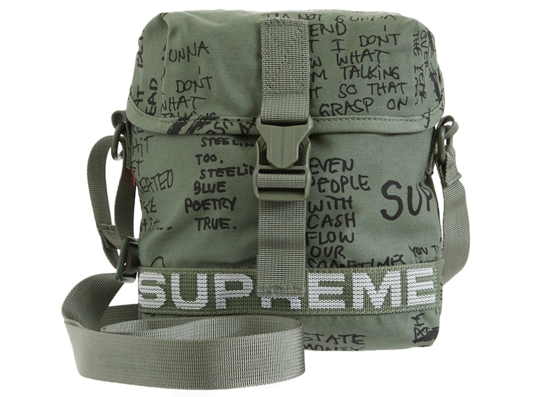 Supreme Field Side Bag Olive Gonz