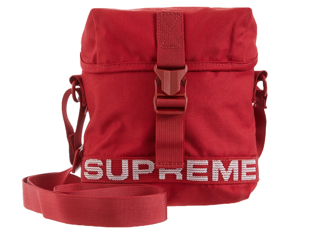 Pre-owned Supreme Field Side Bag Red