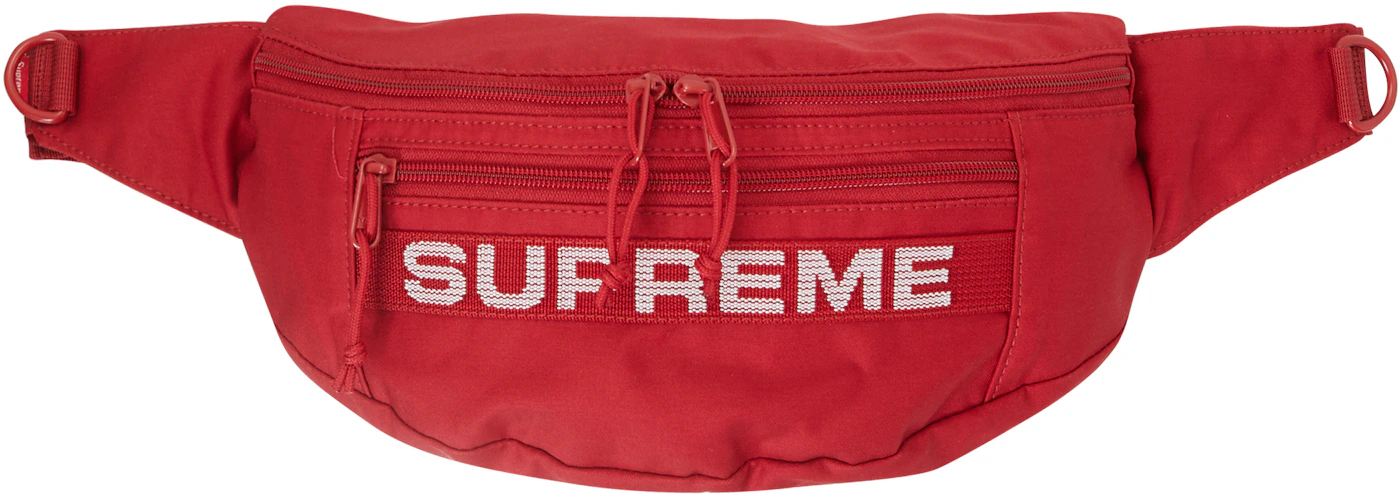 Buy Supreme Fanny Pack, Red Supreme Bag (black II) Online at