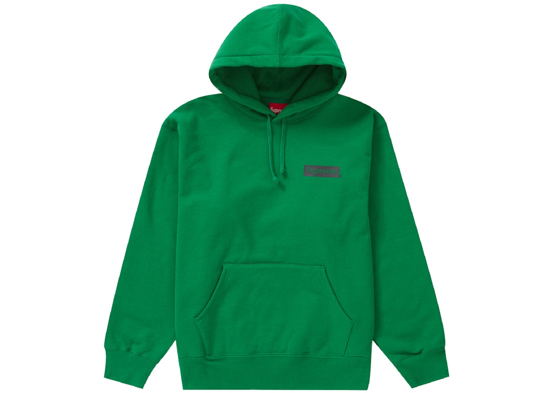 Pre-owned Supreme Fiend Hooded Sweatshirt Green