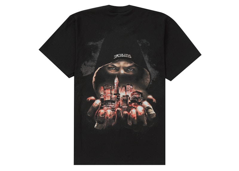 Supreme Fighter Tee Black Men's - FW23 - US