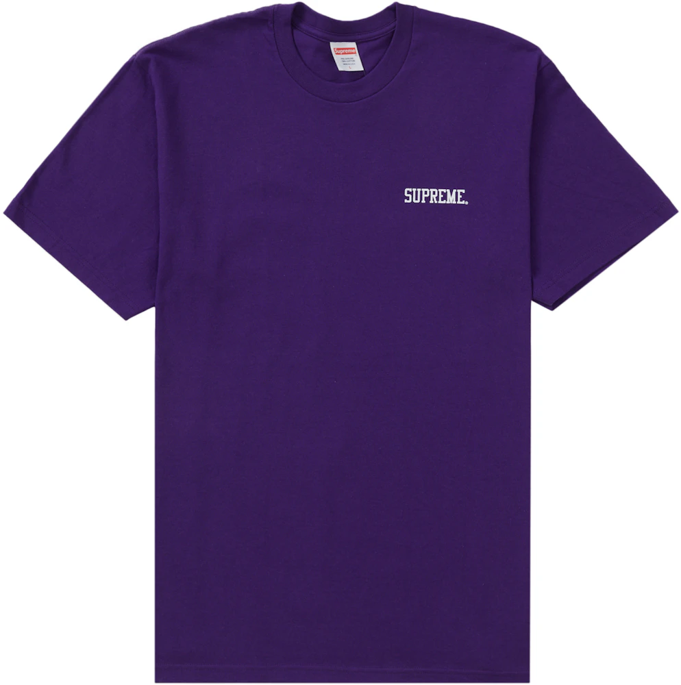 Supreme Mens T Shirt Spikes White Size XXL 2XL Gundam Purple Brand New NY  945