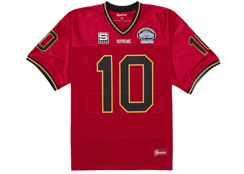 Supreme Find God Football Jersey Red Men's - SS26 - US