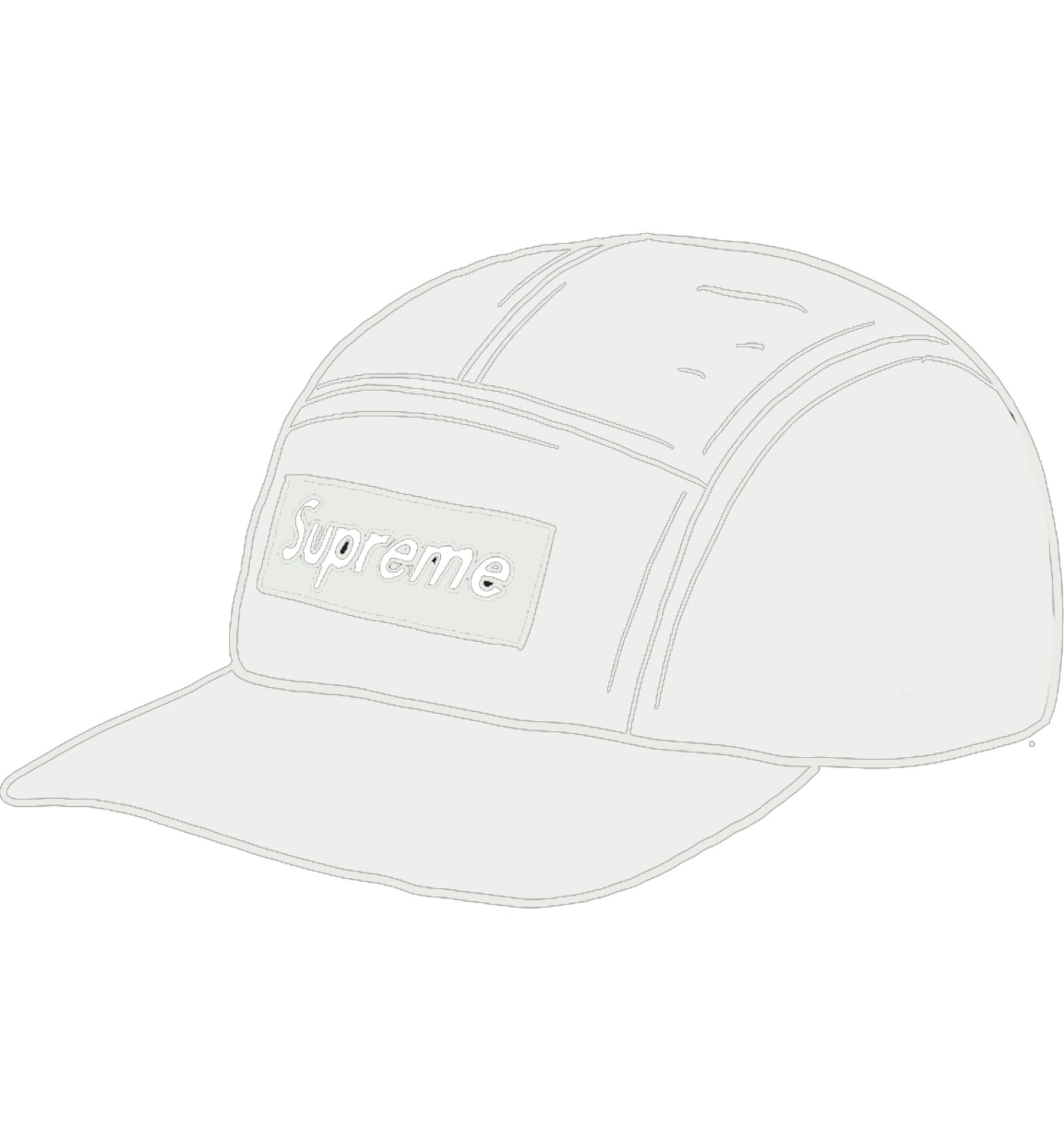 Fine wale corduroy camp cap supreme Clearance