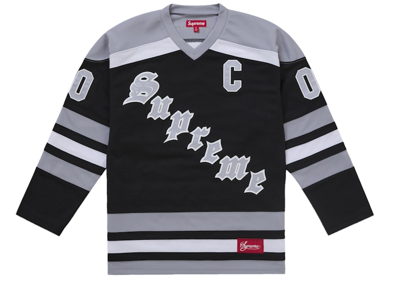 キムタク着Supreme Crossover HockeyJerseyBlack Supreme Crossover Hockey Jersey (FW19) - $118