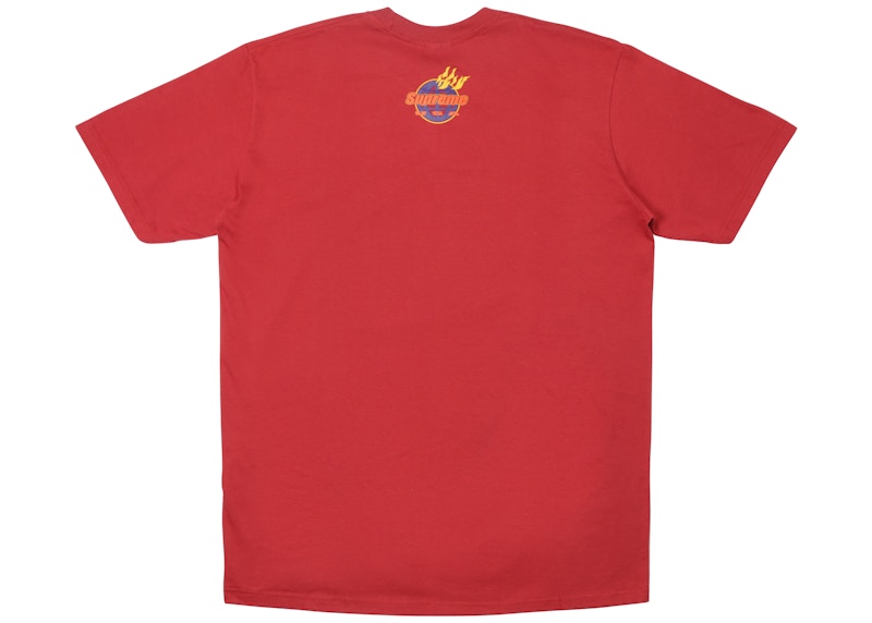 Supreme fire hot sale shirt