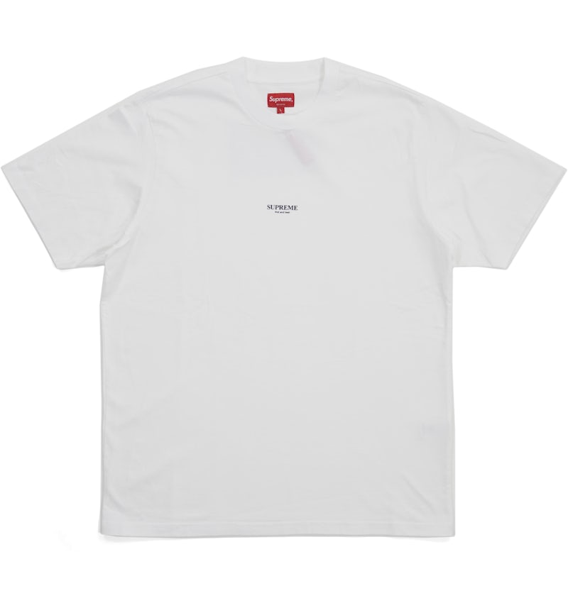 Supreme First Best Tee White Men's FW18 US - Main Image