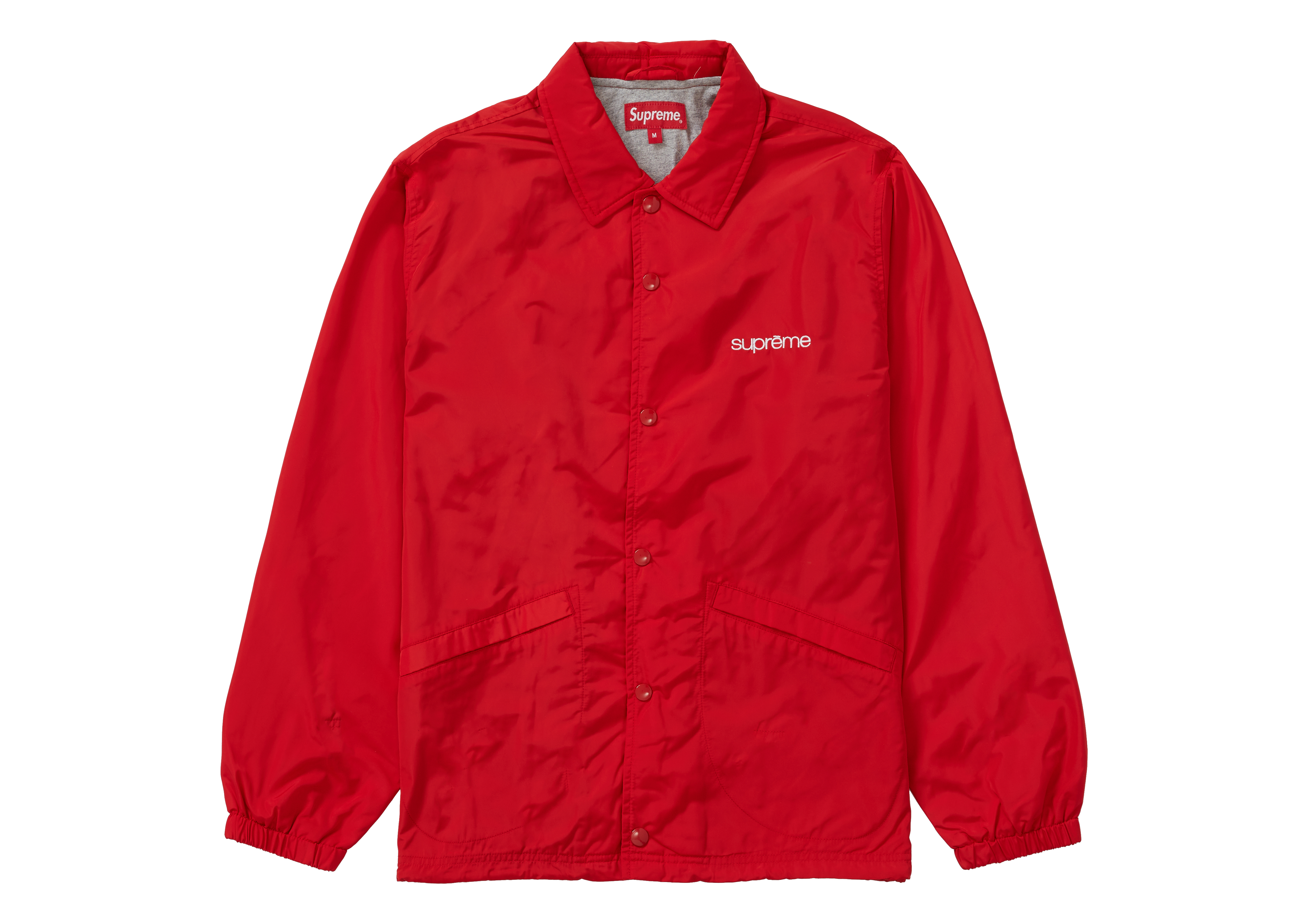 Supreme Five Boroughs Coaches Jacket Red