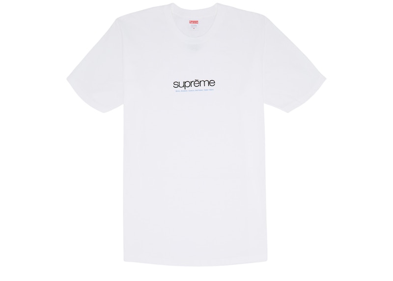 Supreme Five Boroughs Tee Black Men's - SS21 - US