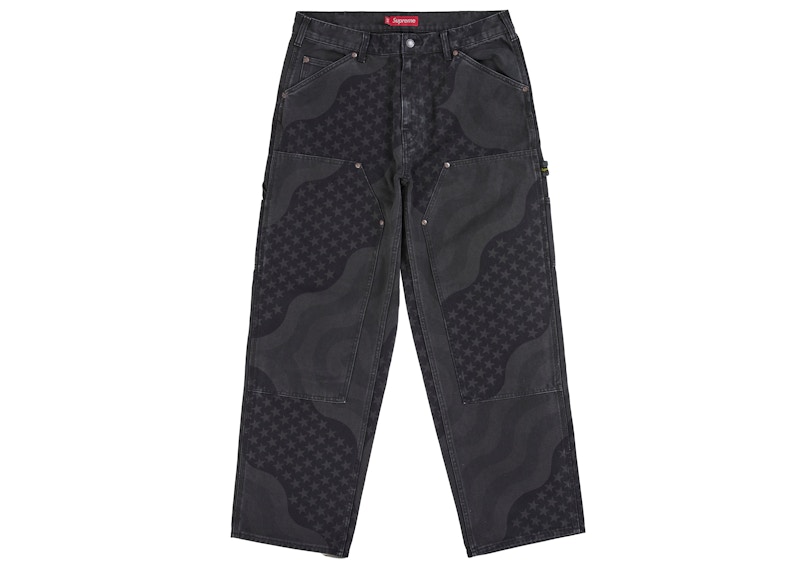 パンツ Supreme Flag Double Knee Painter Pant 30 Supreme Flag Double Knee Painter Pant Black Men's - SS26 - US