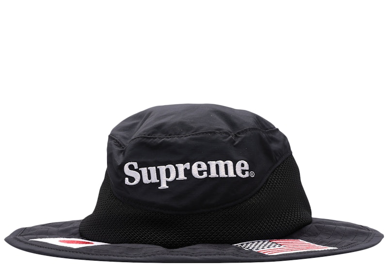 Supreme Flafs Boonie S/M Black 黒 - ハット