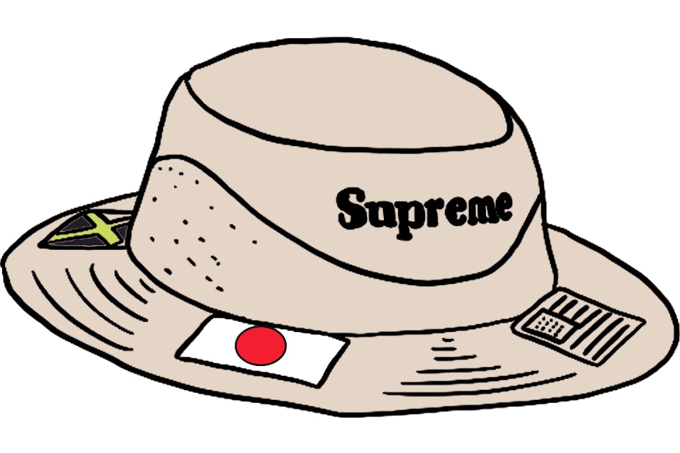 Supreme flags boonie deals hat