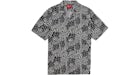 Supreme Bandiere Rayon Camicia P/E Nero Bandiere