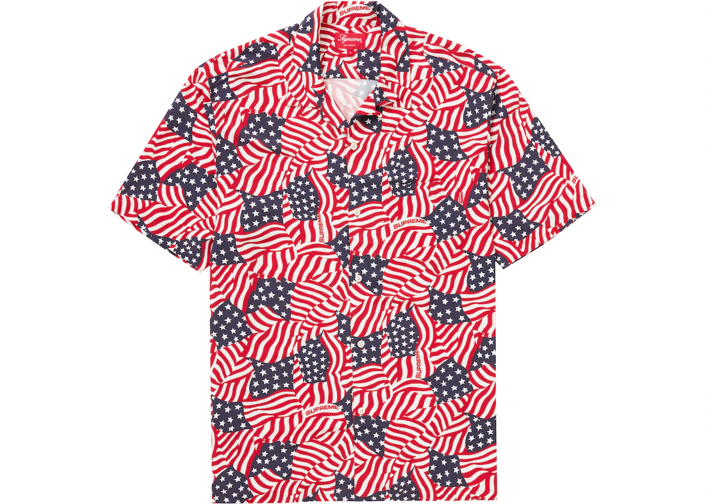 Supreme Flags Rayon S/S Shirt Flags Men's - SS20 - US