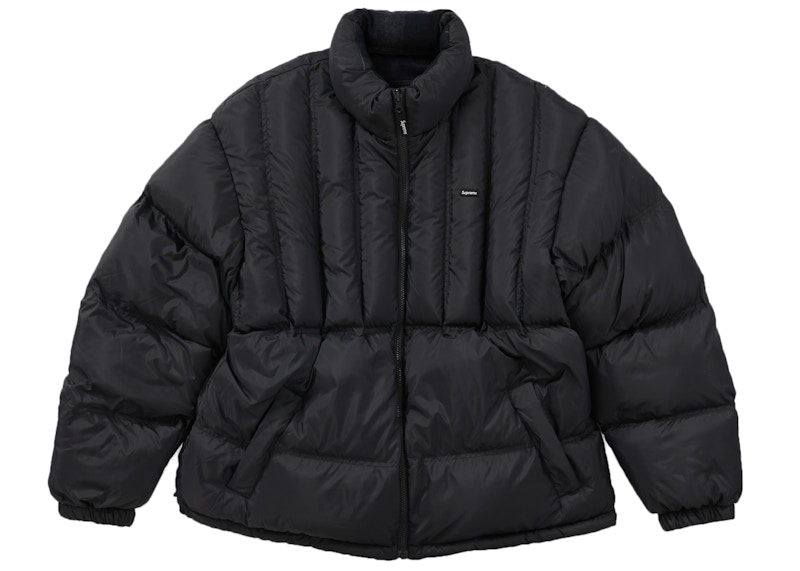 本物保証! supreme Flannel Reversible Puffer Jacket ダウン ...