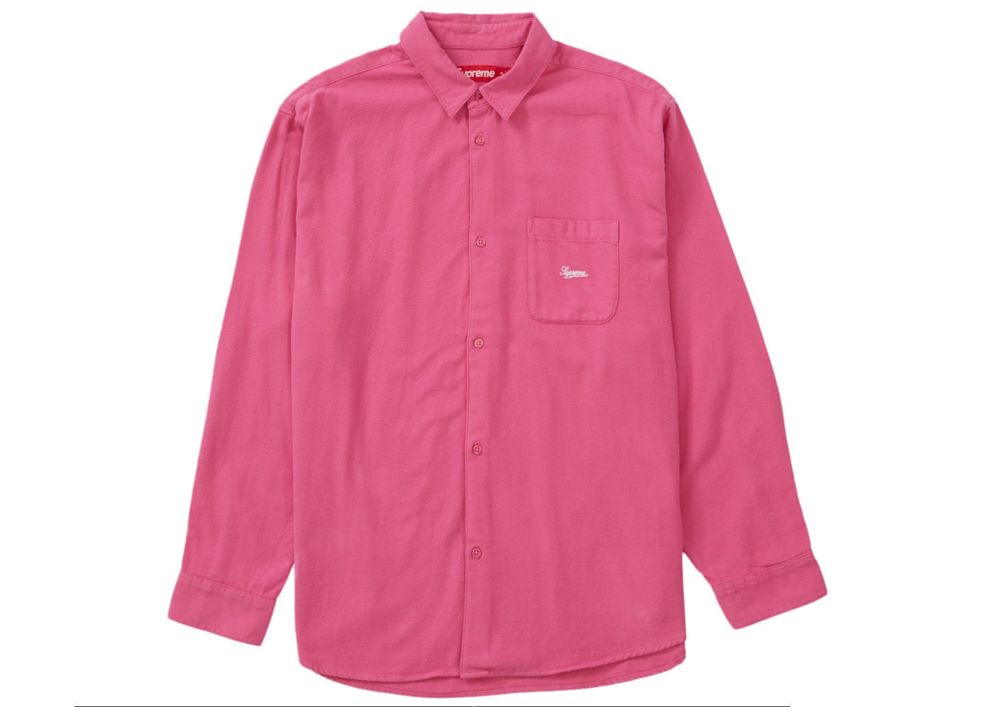 Supreme Flannel Shirt (FW23) Fushcia