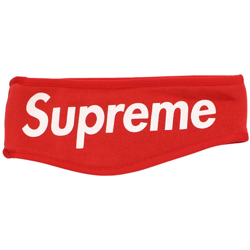 Supreme red clearance camo headband