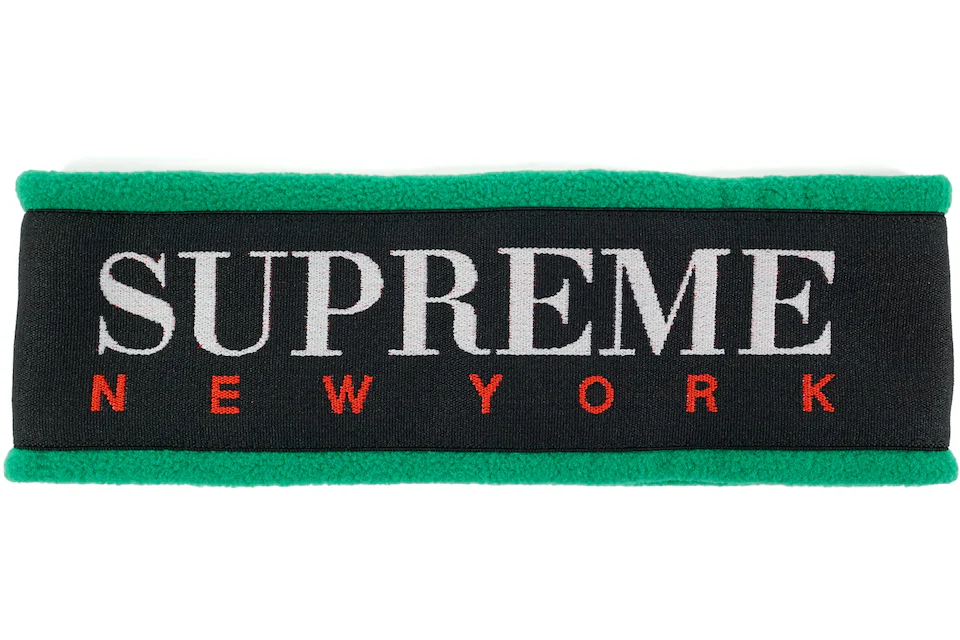 Supreme Fleece Headband Green