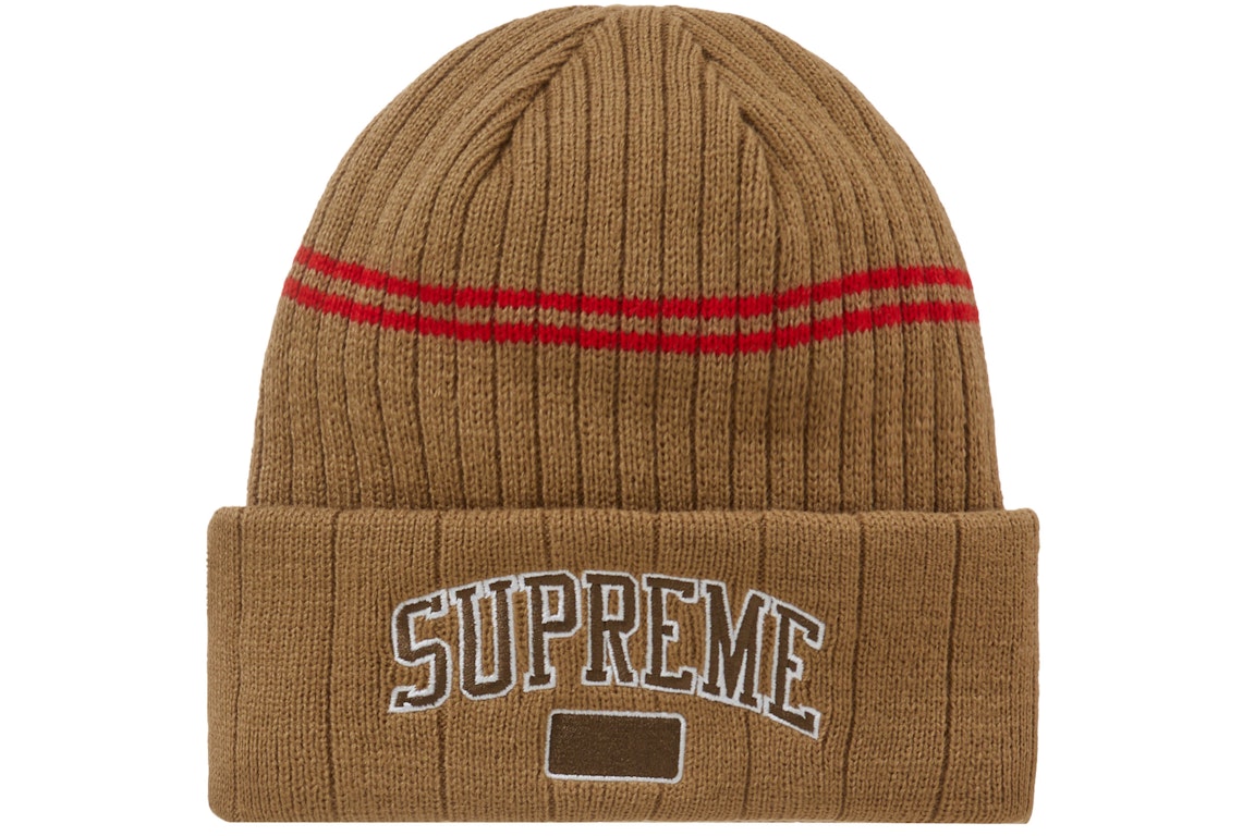 Pre-owned Supreme Fleece Lined Beanie Brown