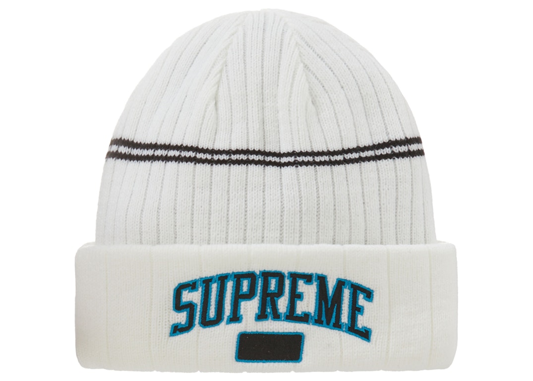 Pre-owned Supreme Fleece Lined Beanie White
