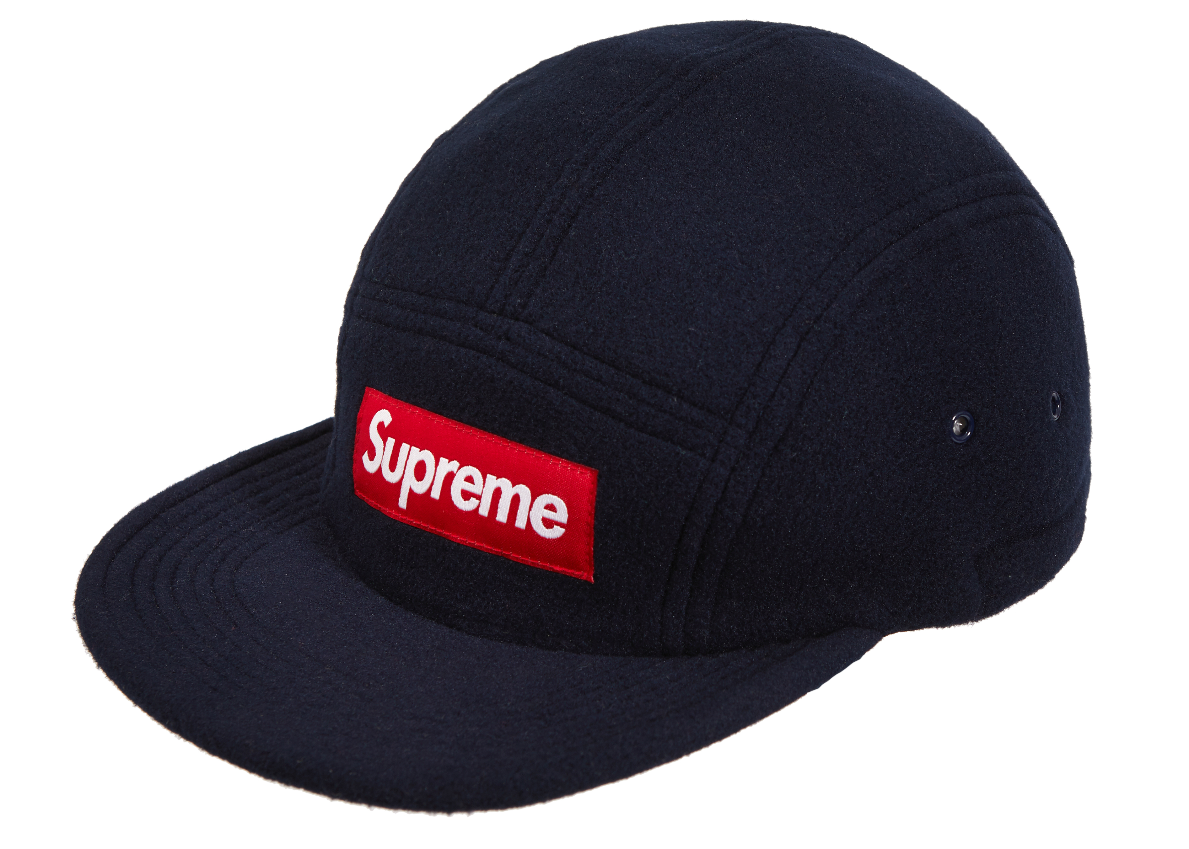 Supreme Fleece Pullcord Camp Cap Navy - FW18 - US