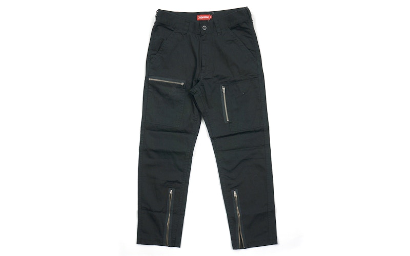 Supreme Flight Pant Black - FW17 Men's - US