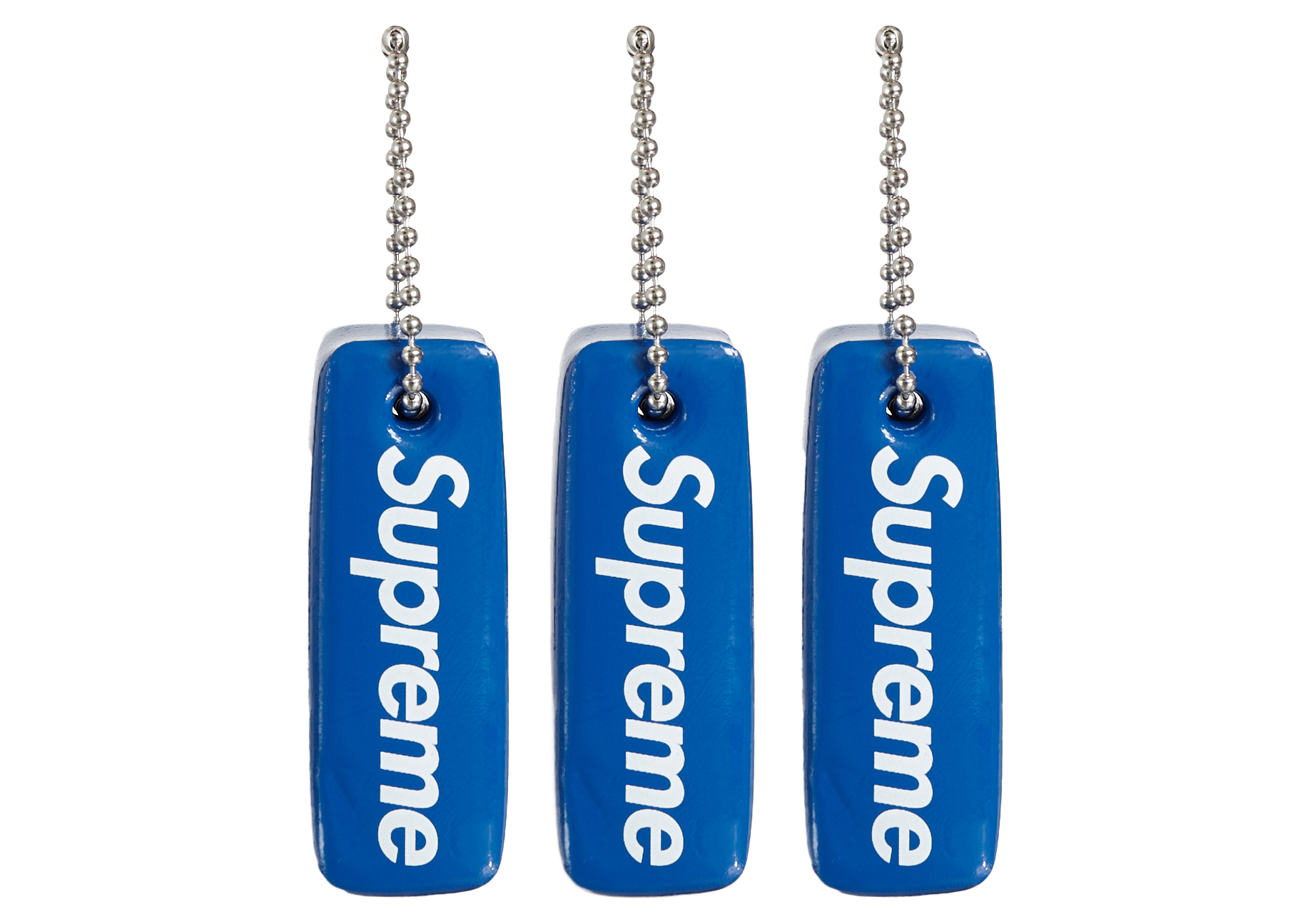 Supreme Floating Keychain (Set of 3) Faded Blue