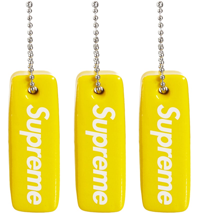 Supreme Floating Keychain (Set of 3) Yellow FW23 US