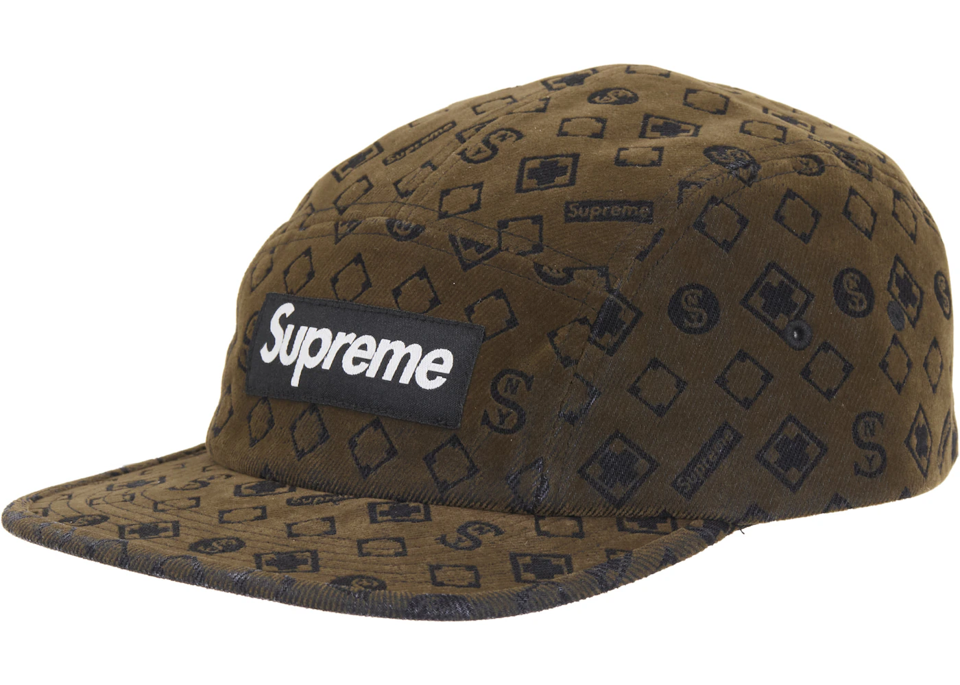 Camp Cap Louis Vuitton Supreme Hat Black Supreme Lv Baseball Cap