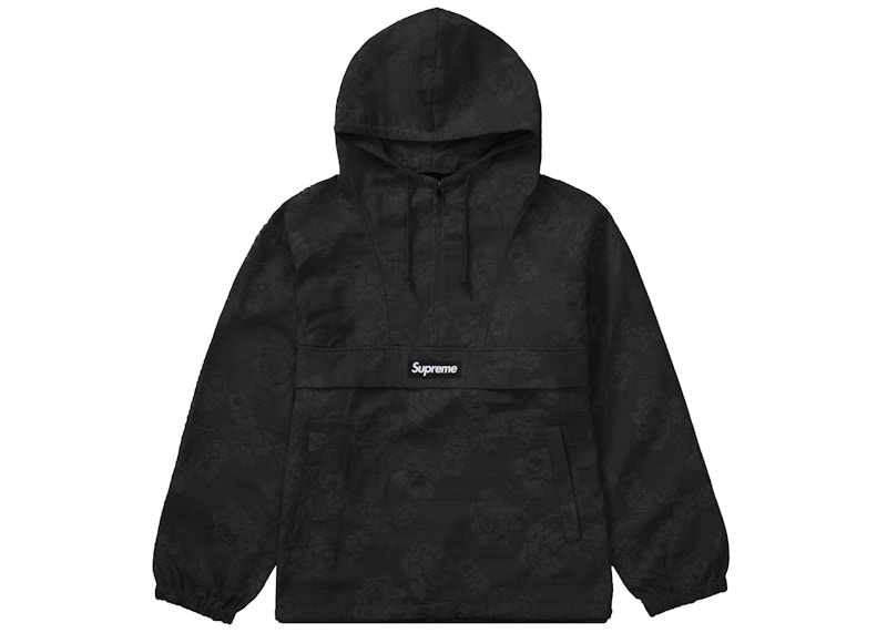 Supreme Floral Tapestry Anorak Black Men's - SS21 - US