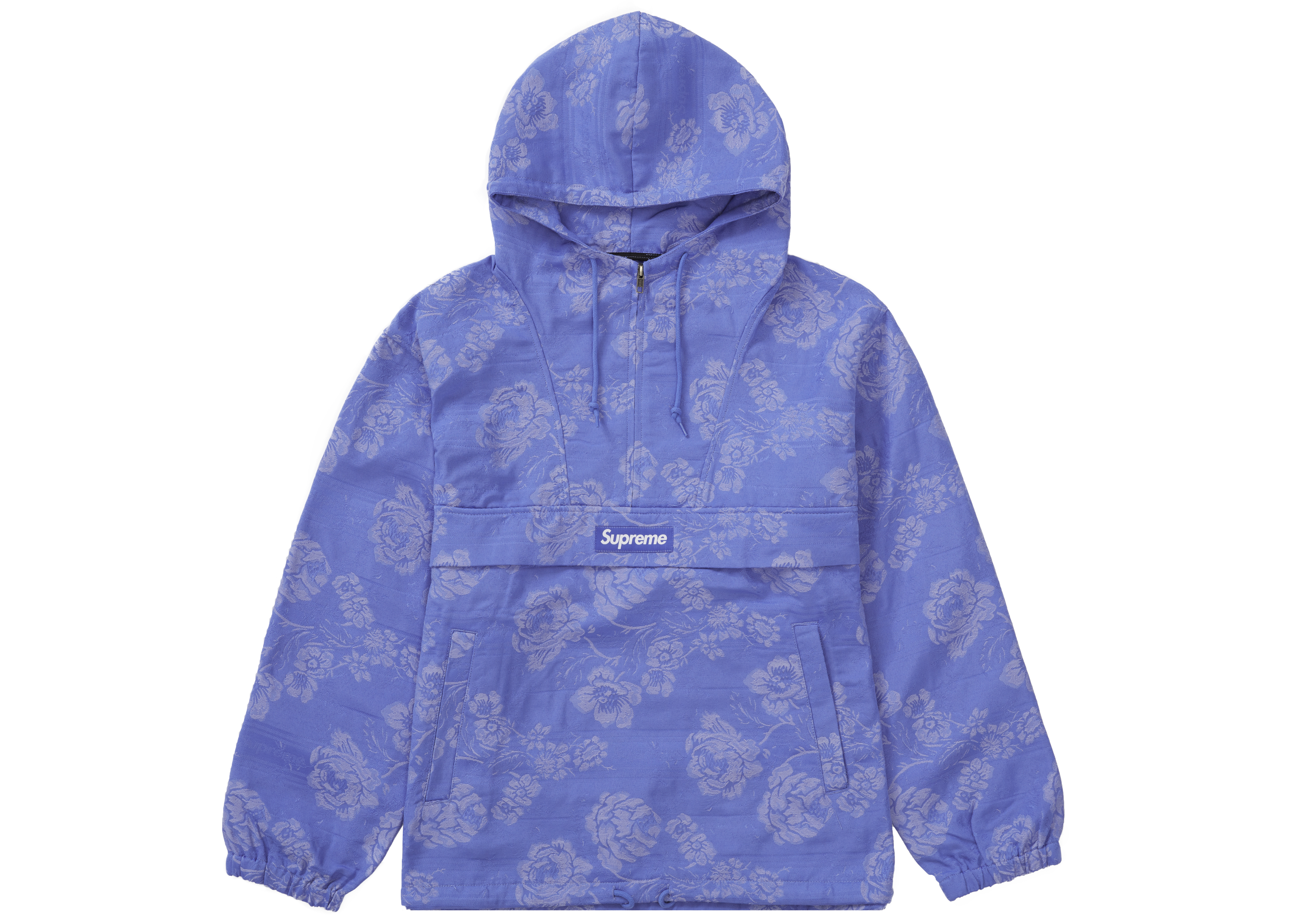 Supreme Floral Tapestry Anorak Blue メンズ - SS21 - JP